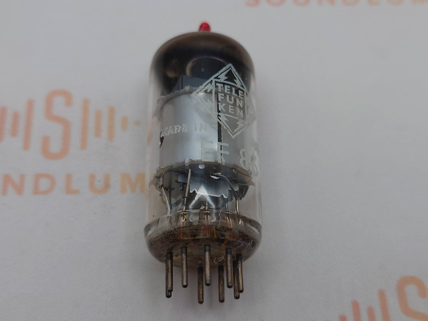 Telefunken EF86 6267 Silver Plates O-getter ◇ Bottom