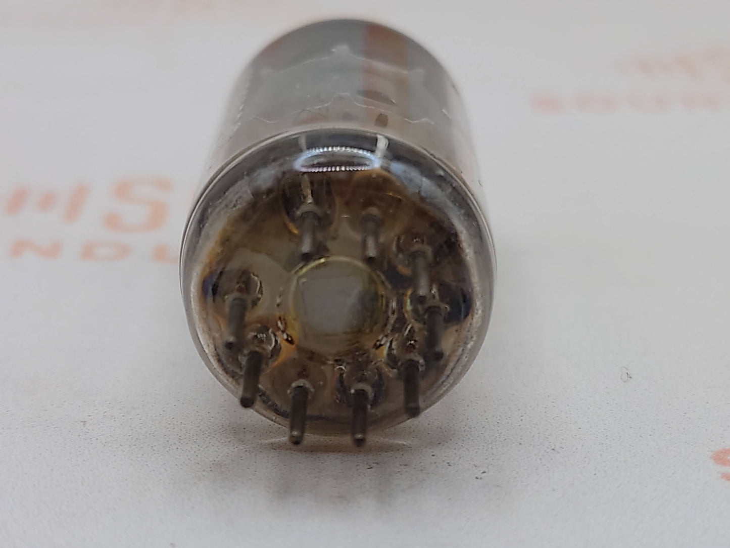 Telefunken EF86 6267 Silver Plates O-getter ◇ Bottom