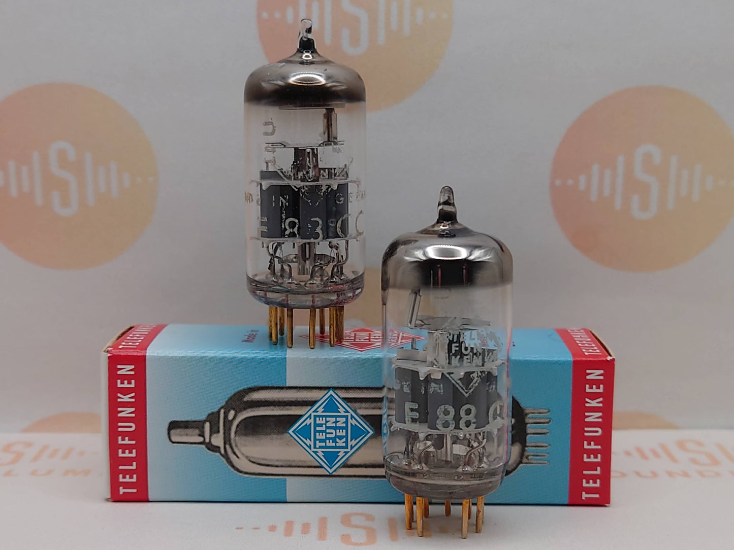 Telefunken E88CC 6922 ◇ Bottom