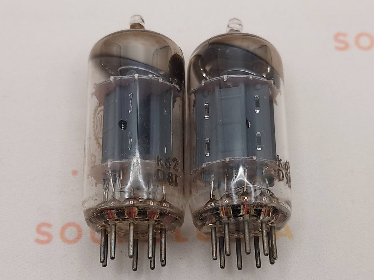 Valvo ECC82 12AU7 vacuum tube with O-Getter and Long Plates, image 34