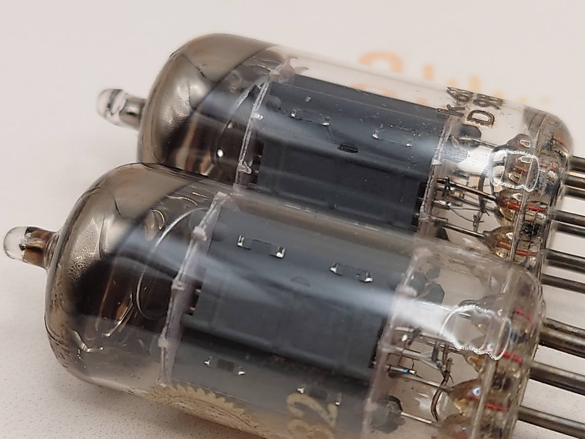 Valvo ECC82 12AU7 vacuum tube with O-Getter and Long Plates, image 37