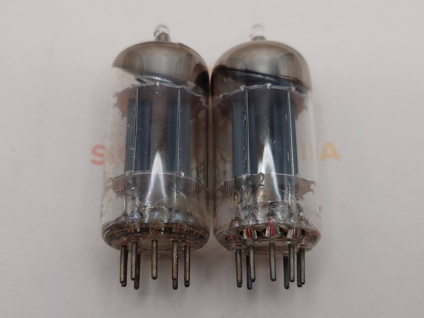 Valvo ECC82 12AU7 Long Plates 30° Hamburg