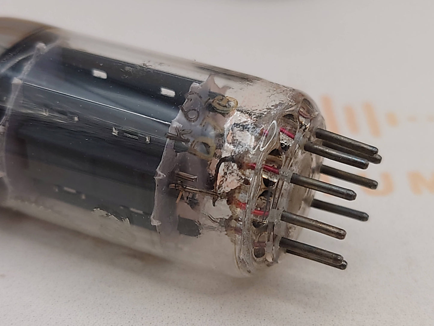 Valvo ECC82 12AU7 Long Plates 30° Hamburg