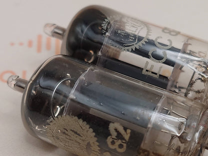 Valvo ECC82 12AU7 Long Plates 30° Hamburg