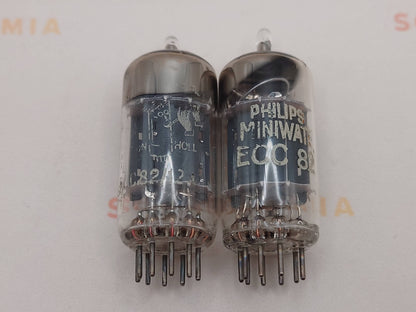 Valvo ECC82 12AU7 Long Plates 30° Hamburg