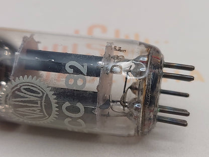 Valvo ECC82 12AU7 Long Plates 30° Hamburg