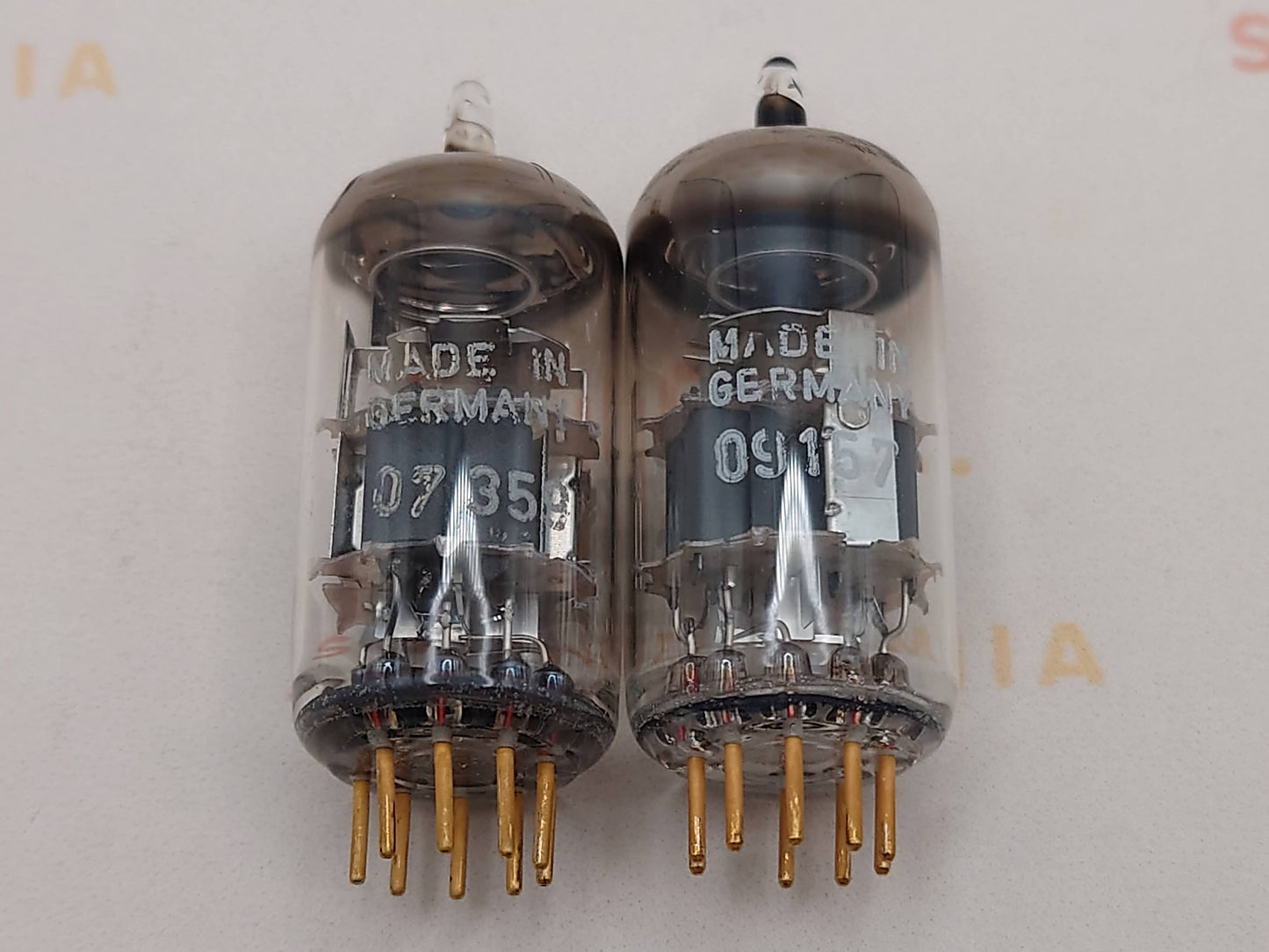 Siemens E88CC 6922 Silver Shields - Germany