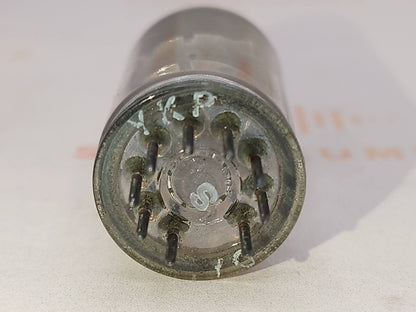 Valvo ECC81 D-Getter Coin Bottom