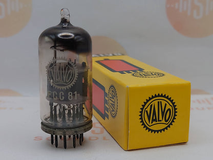 Valvo ECC81 D-Getter Coin Bottom