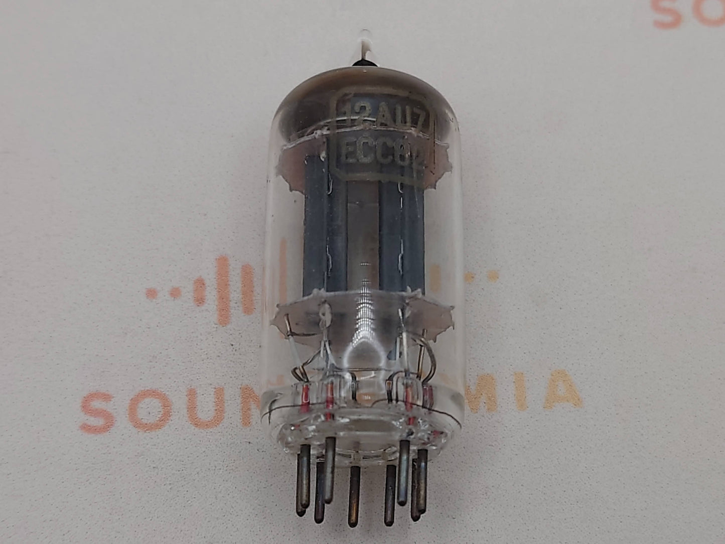 1 个 Marconi ECC82 12AU7 短板 O 型吸气剂 - 测试全新库存