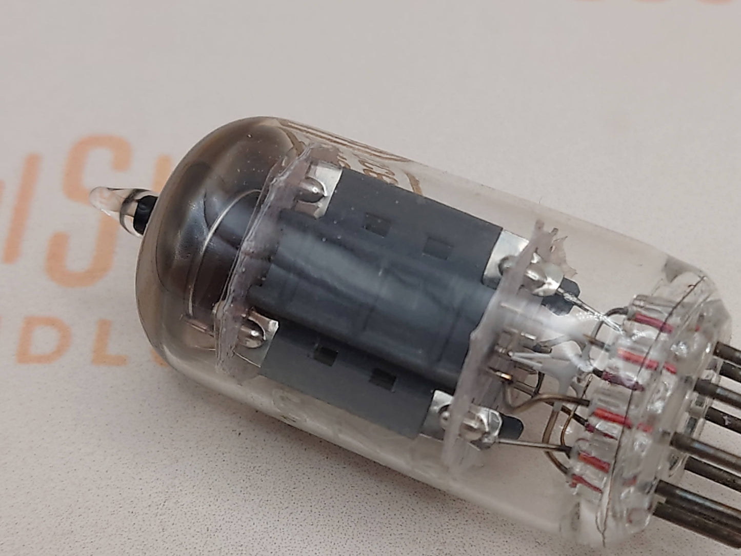1 个 Marconi ECC82 12AU7 短板 O 型吸气剂 - 测试全新库存