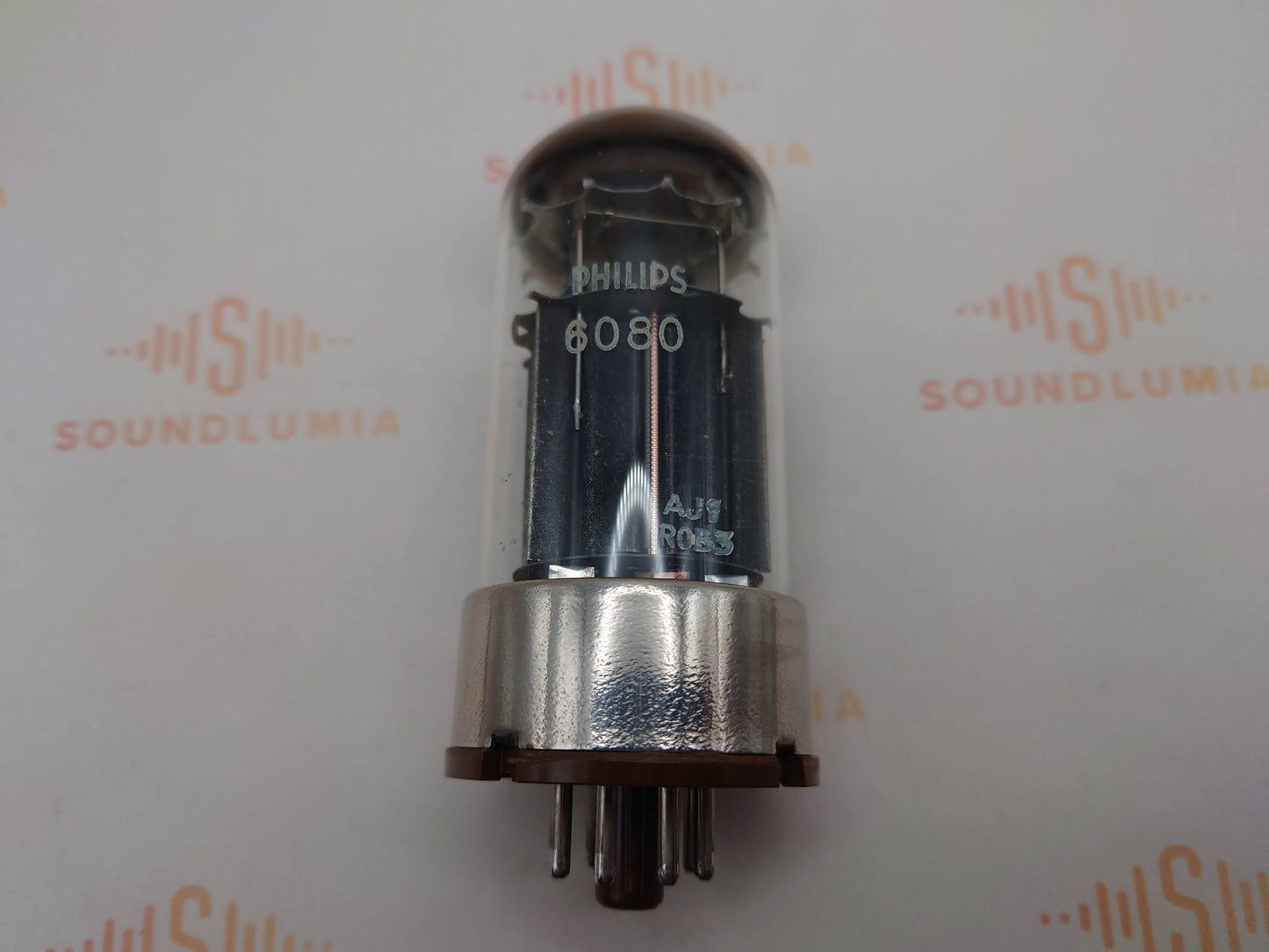 Mullard 6080 6AS7 3片云母黑板金属底座 - 米查姆