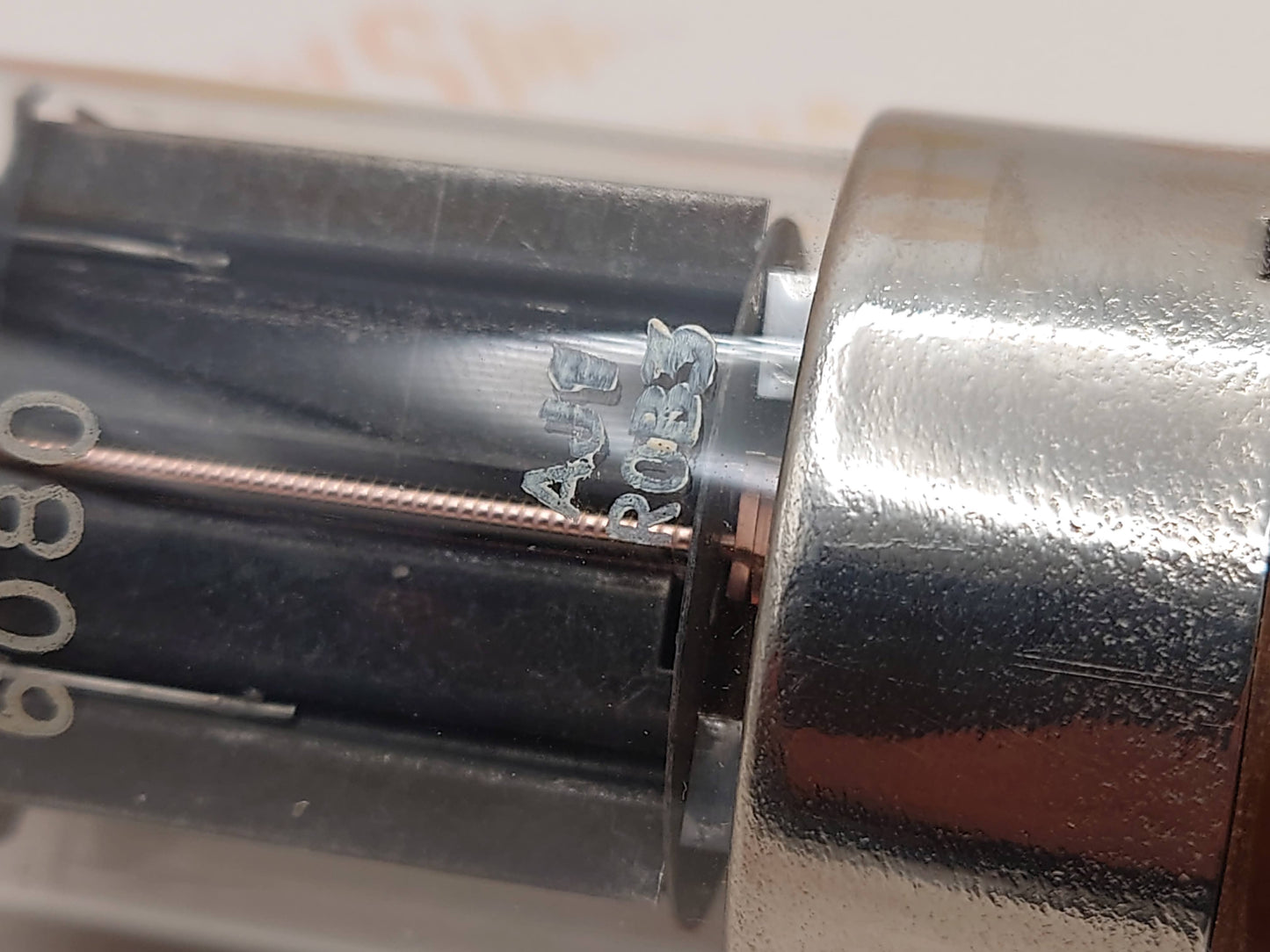 Mullard 6080 6AS7 3片云母黑板金属底座 - 米查姆