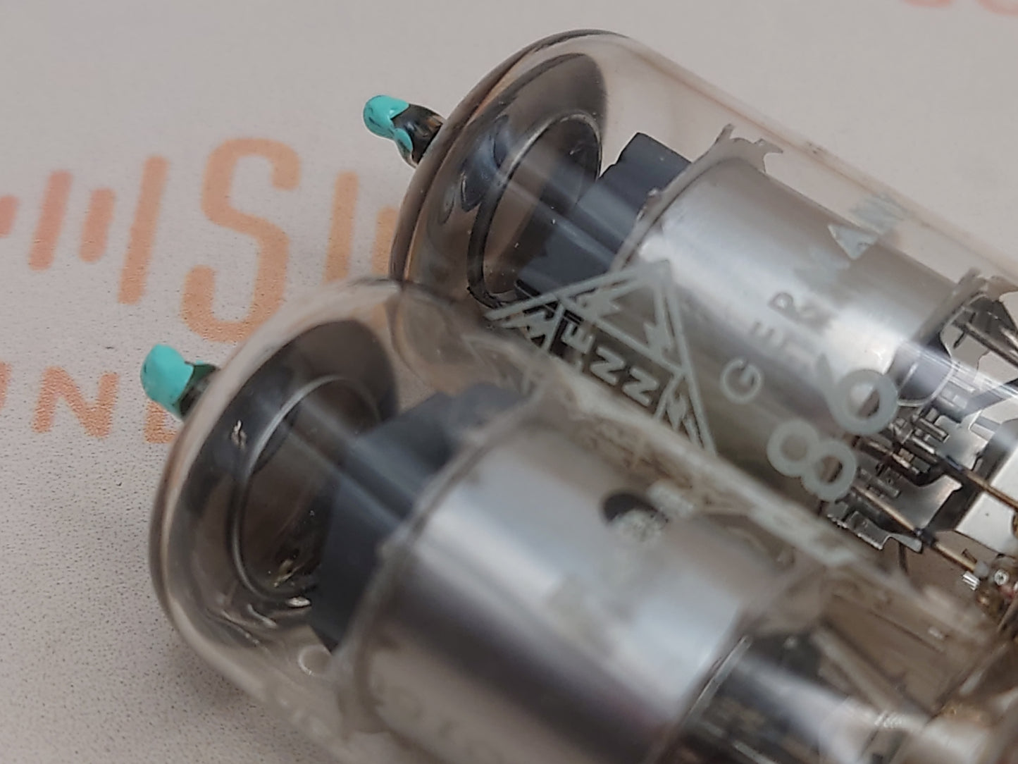 Telefunken EF86 6267 Silver Plates O-getter ◇ Bottom