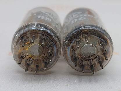 Telefunken EF86 6267 Silver Plates O-getter ◇ Bottom