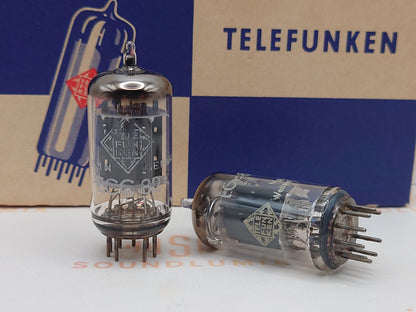 Telefunken ECC82 12AU7 Smooth Plates Berlin