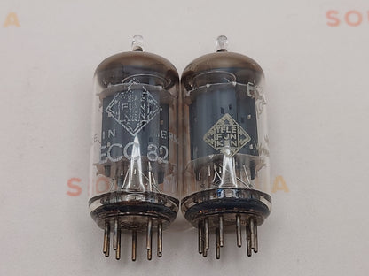 Telefunken ECC82 12AU7 Smooth Plates Berlin