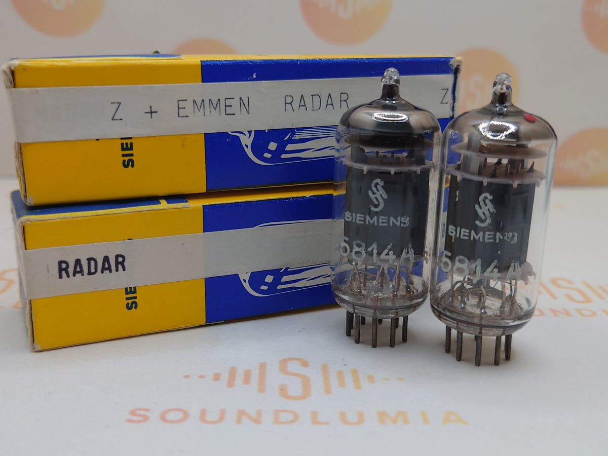 5814A Matched Pair w/ Original Box - 1960s