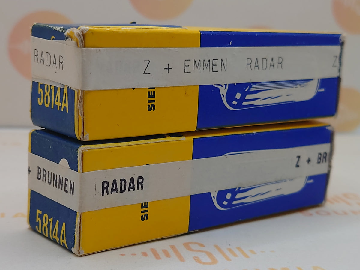 5814A Matched Pair w/ Original Box - 1960s