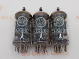 Valvo ECC83 12AX7 Short Plates Dimple Disc Getter - Heerlen