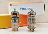 Philips ECC83 12AX7 Piastre Corte O-getter - Heerlen