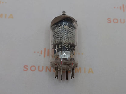1x Philips EF86 Maschenplatten Quadratischer Getter - Sitard 1955 - Stark  