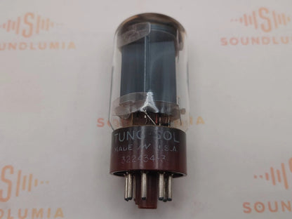1x Tung-Sol 5881 Oberer Dreifach Quadratischer Getter - Hergestellt in USA - Stark