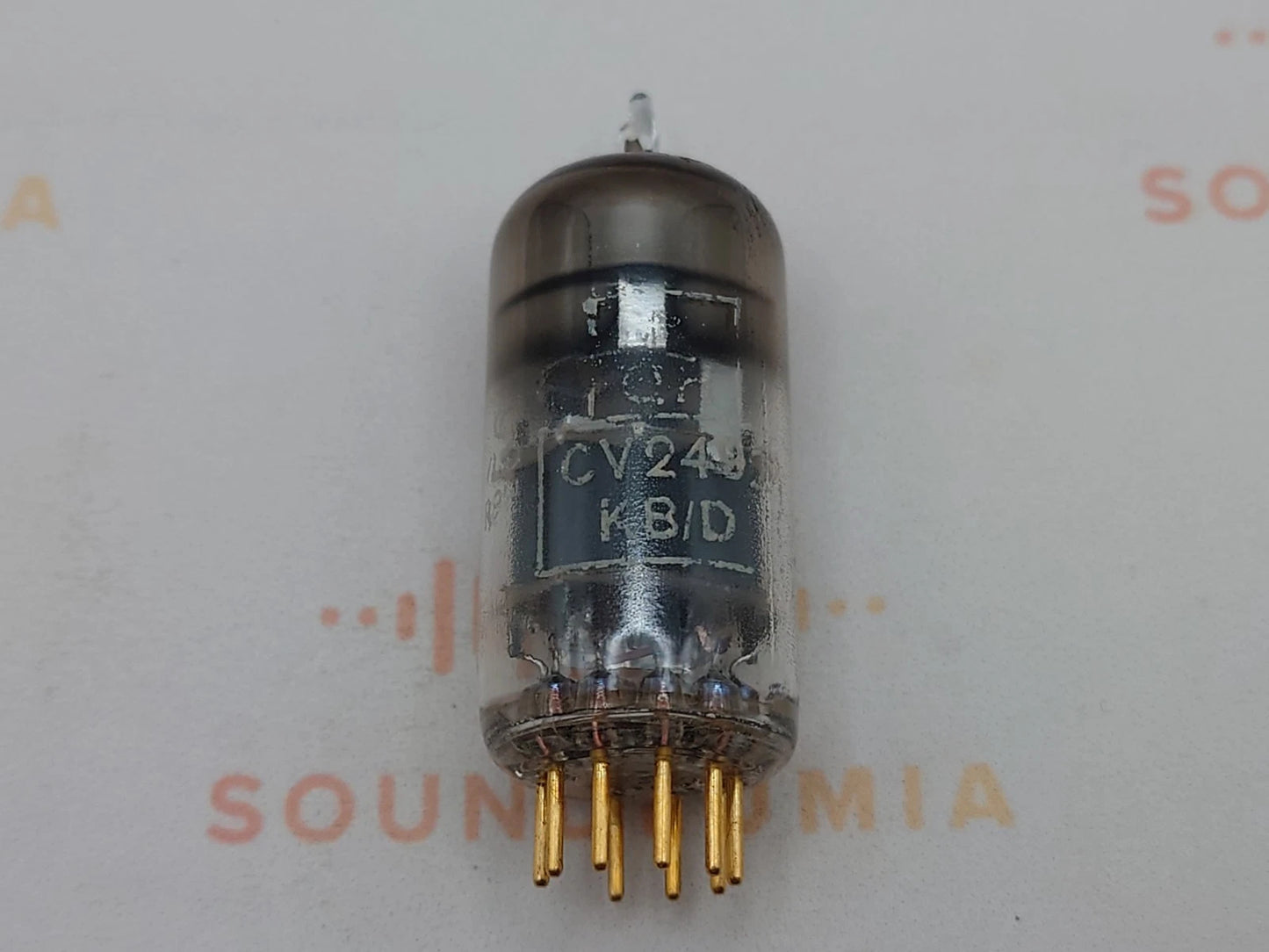 Mullard CV2492 E88CC O-getter - Mitcham