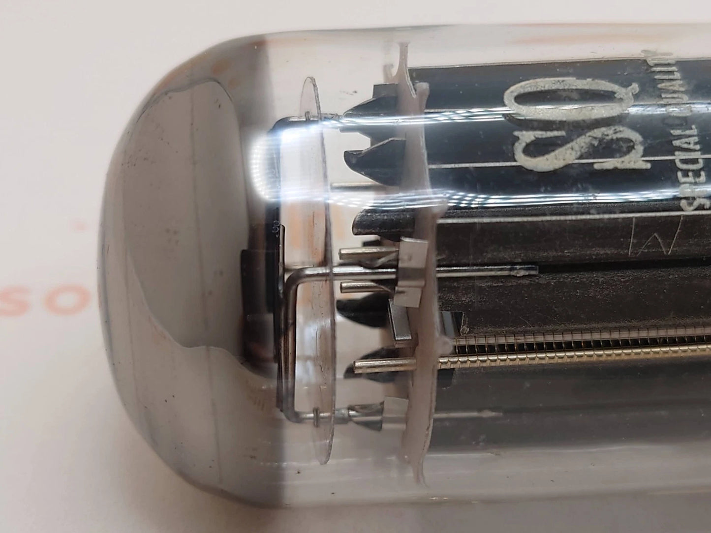 Philips 6080 DD Getter Dreifach Mica Metallbasis - Holland