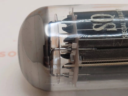 Philips 6080 DD Getter Dreifach Mica Metallbasis - Holland