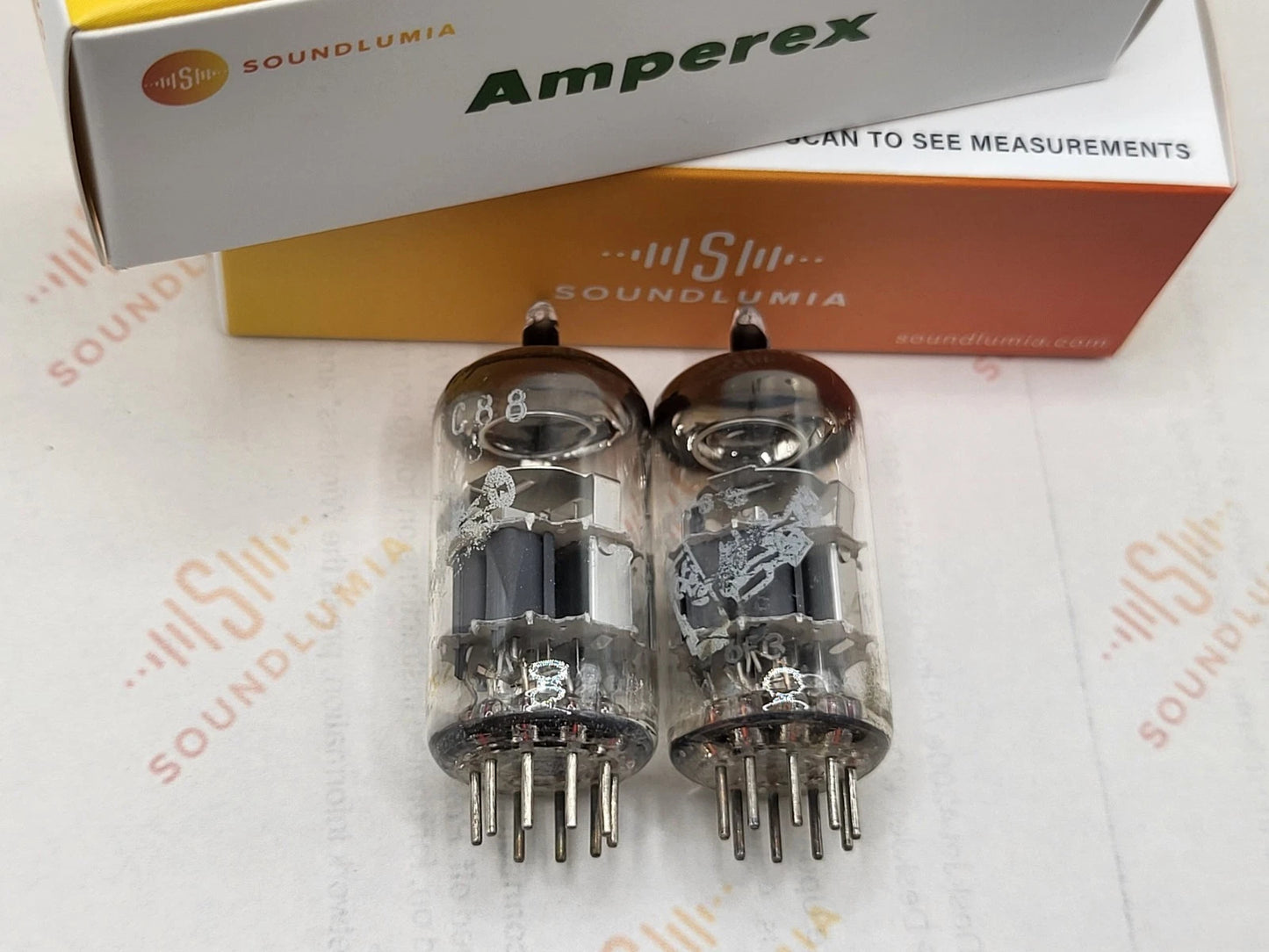 Amperex ECC88 6DJ8 Bugle Boy O-Getter - Heerlen