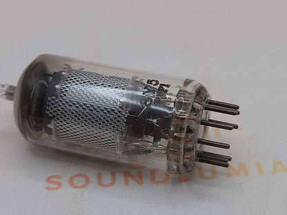 La Radiotechnique EF86 Short Mesh Plates Matched Pair - Pope Label - Suresnes '61 - NOS+
