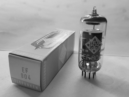 1x Telefunken EF804s  ◇ on Bottom - Berlin 1955 - NOS