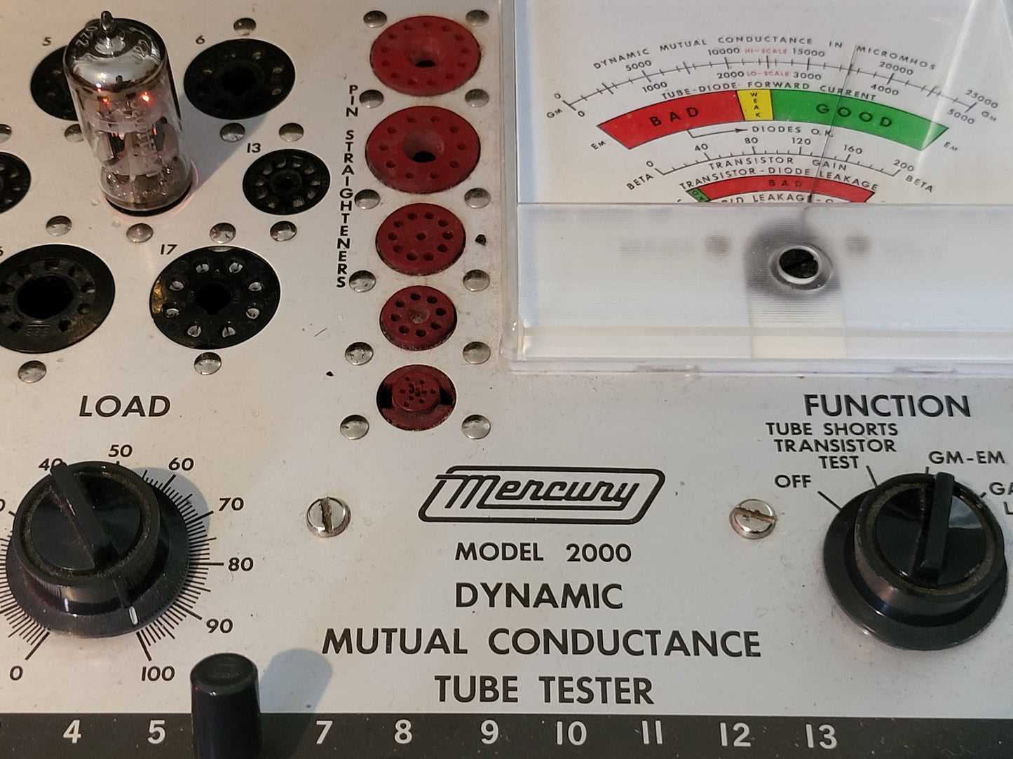 2x Telefunken ECC801S = ECC81/12AT7 w/ Matching codes ◇ Base- Ulm '61 - Near NOS