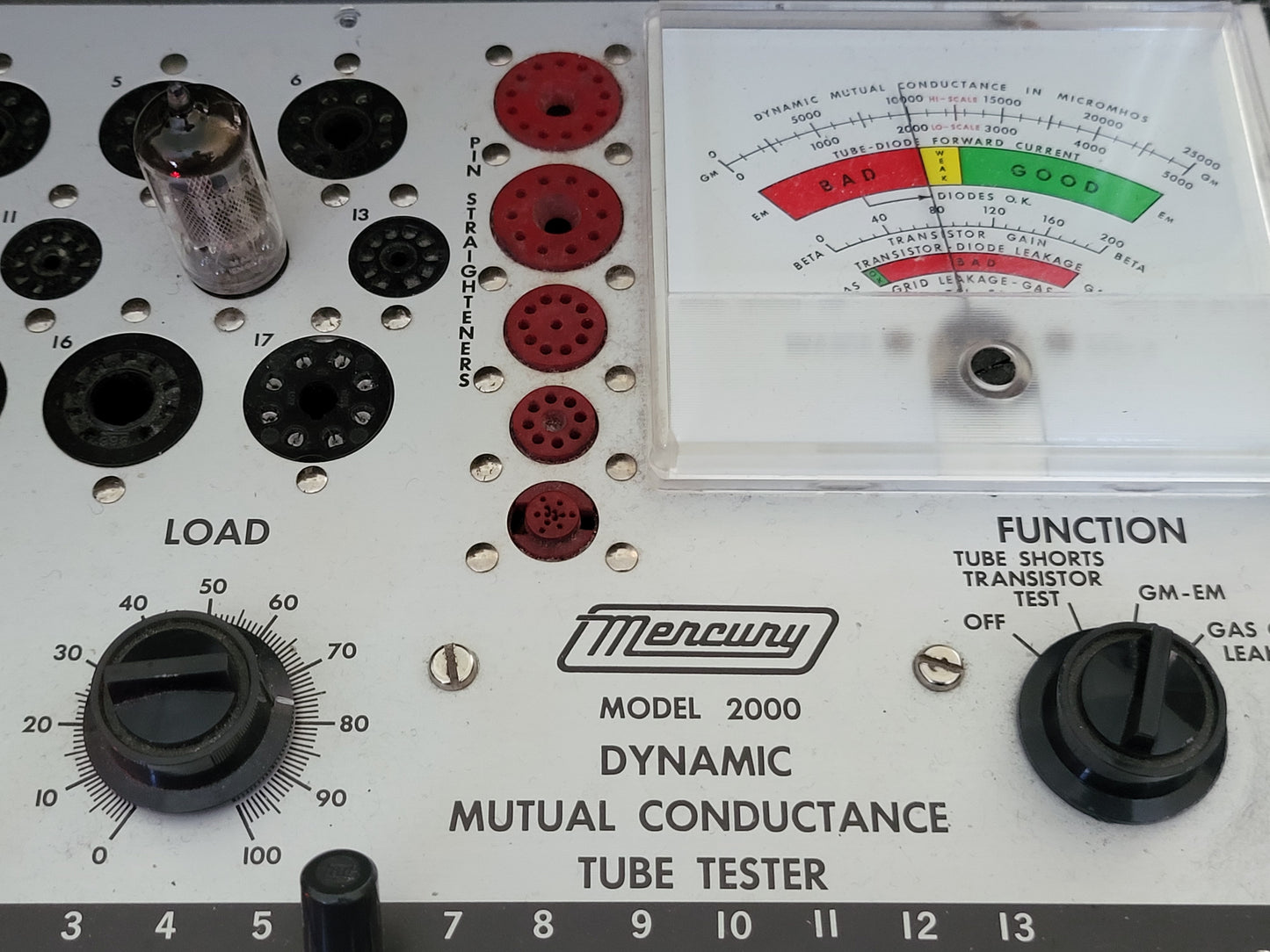Mullard EF86 6267 Mesh-Platten, passendes Paar – Brimar-Label – Blackburn 1961 – NOS