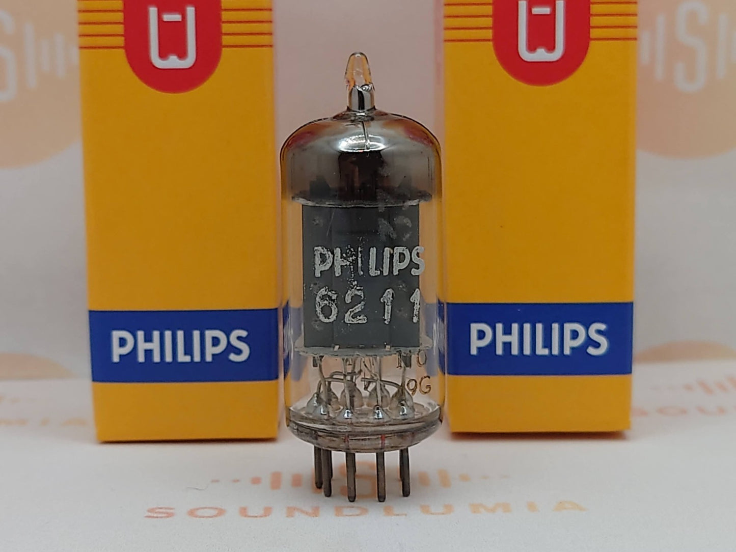 1x Philips 6211 = ECC801S O-Getter - Heerlen 1959 - NOS+