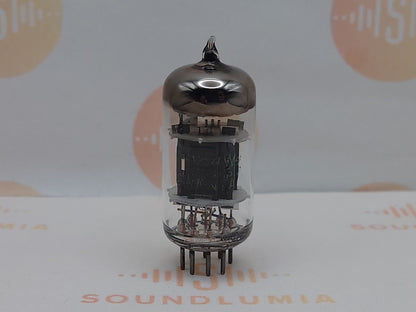 1x Sylvania 5814 Black Plates Disc Getter - USA 1950s - Near NOS