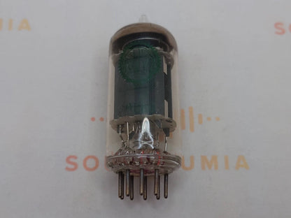 1 个飞利浦 6211 = ECC801S - 绿色 Valvo 标签 - 埃因霍温 '59 - 强劲