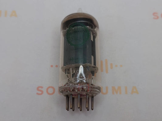 1x Philips 6211 = ECC801S - Étiquette Valvo verte - Eindhoven '59 - Solide