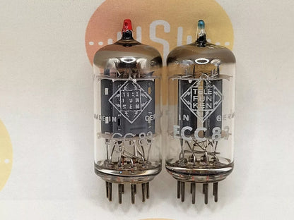 Telefunken ECC83 12AX7 Plaques nervurées Berlin  