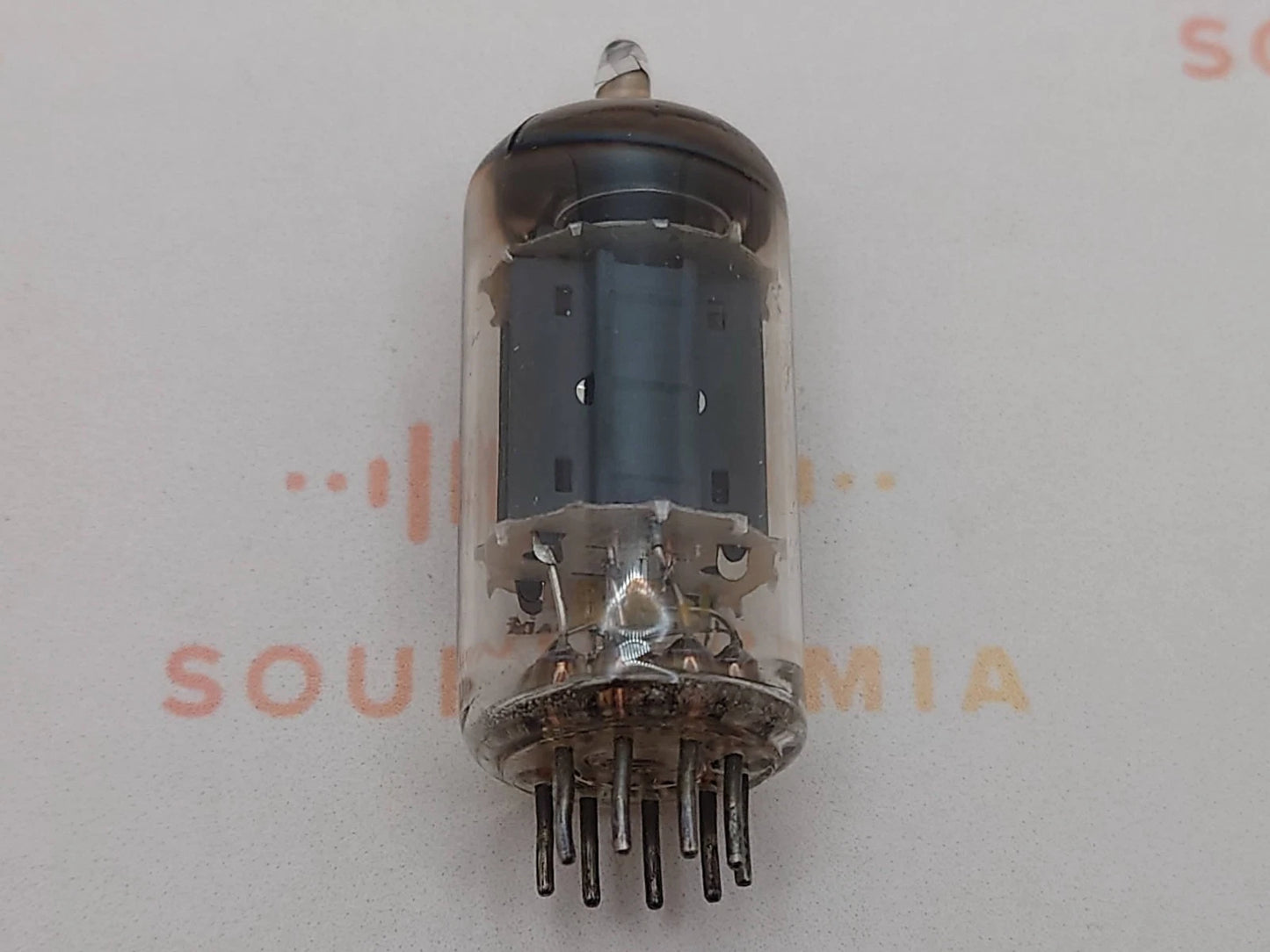 1x Mullard B339 CV492 (ECC83+) O-Getter Goldstift-Kurzplatten - Blackburn '59 