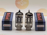 Mullard ECC82 12AU7 vacuum tube with O-Getter and Short Plates, image 1