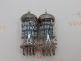 Philips ECC83 12AX7 Piastre Corte O-getter - Heerlen