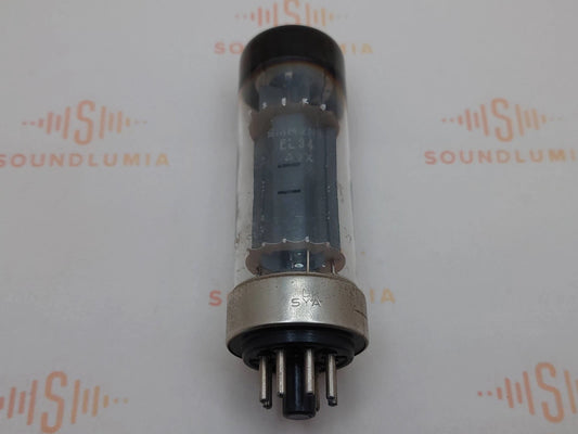 1x Valvo Hamburg EL34 金属底座 - 西门子标签 - 汉堡 1954 (DK SYA) - NOS+