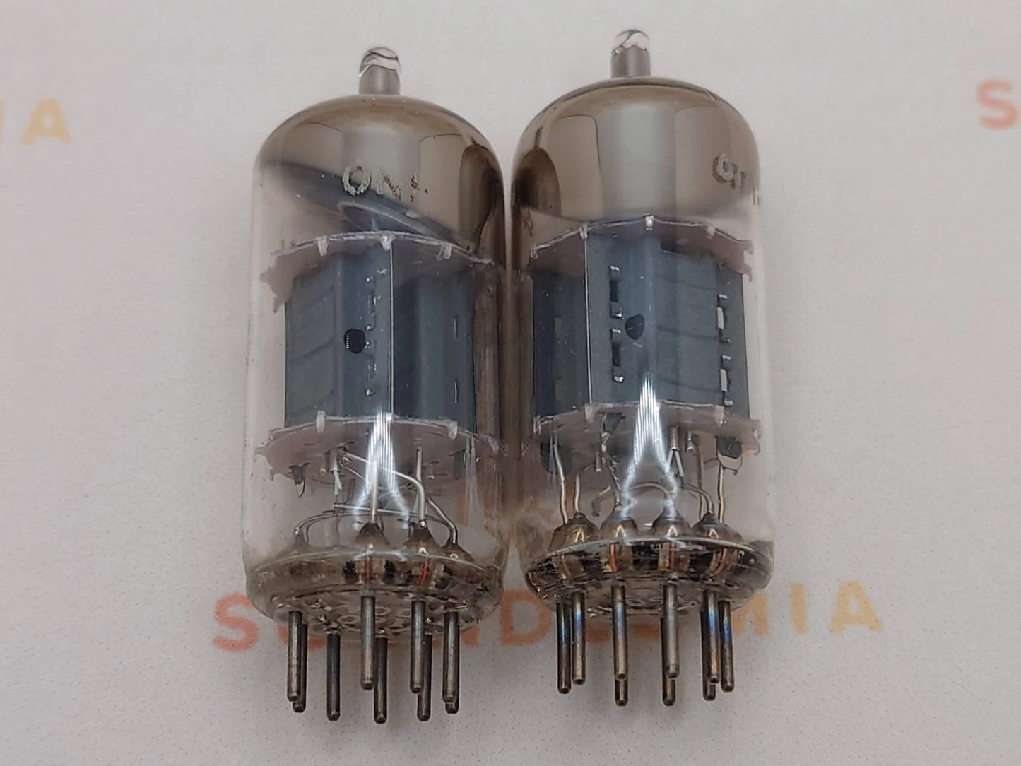 Valvo ECC83 12AX7 Short Plates Angled Getter