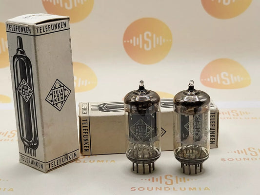 Telefunken ECC83 12AX7 Smooth Plates Berlin