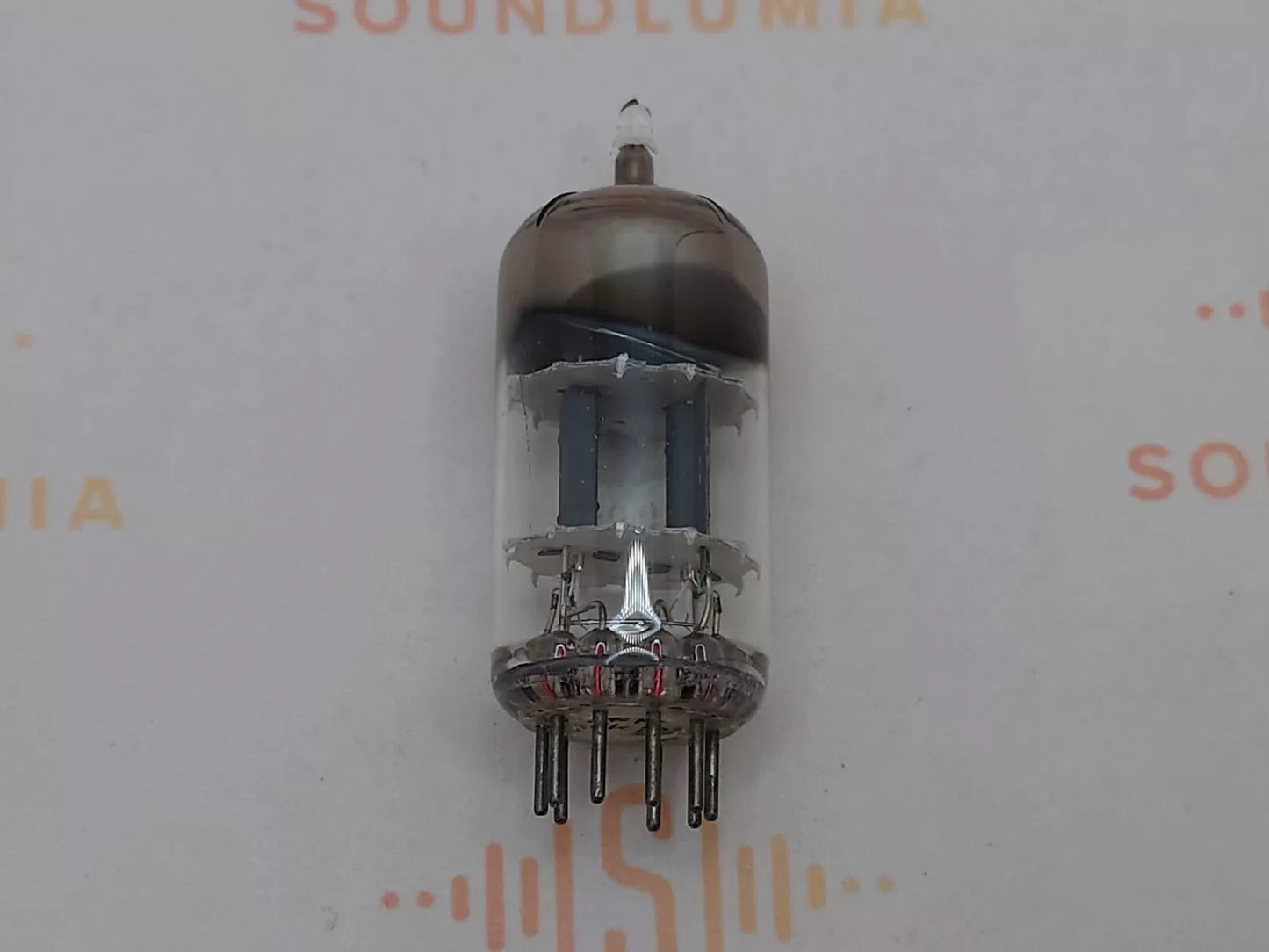 1x Siemens ECC81 12AT7 Square Getter - Munich Pre-1955 TkP - Valvo Label - NOS