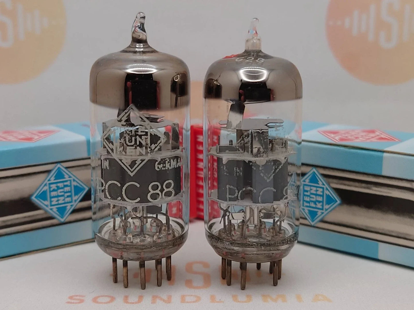 Telefunken PCC88 7DJ8 ◇ Fond