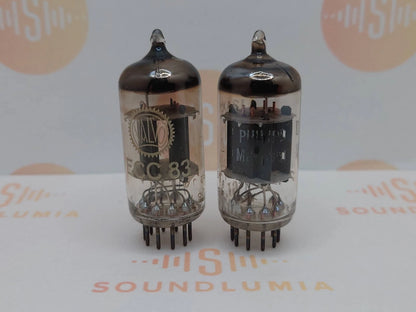 Mullard ECC83 12AX7 Short Plates
