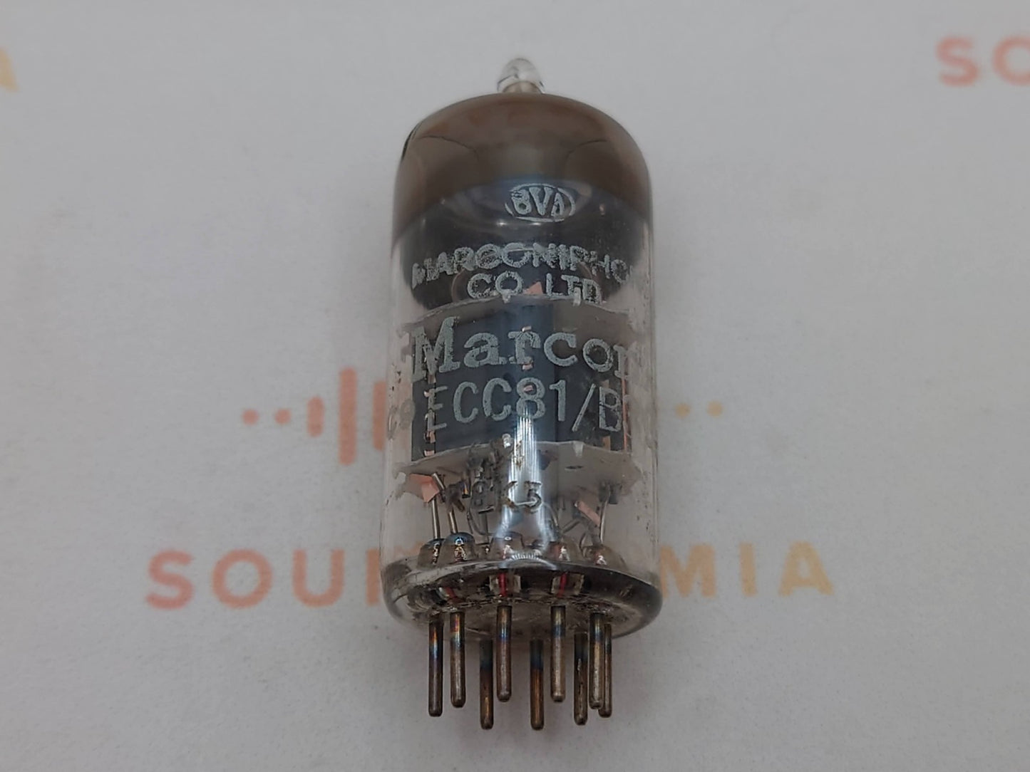 1x Mullard B309 Geschweißte Platten O-Getter - Mitcham 1968 - Stark